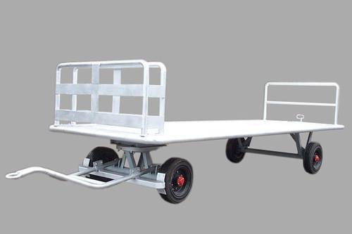 Sunnforest 3T Three-Rail Bulk Cargo Trailer  / Baggage Cart