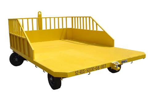 Sunnforest 3T Three-Rail Bulk Cargo Trailer / Baggage Cart