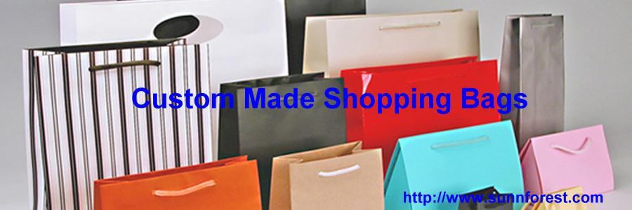 shopping bags banner