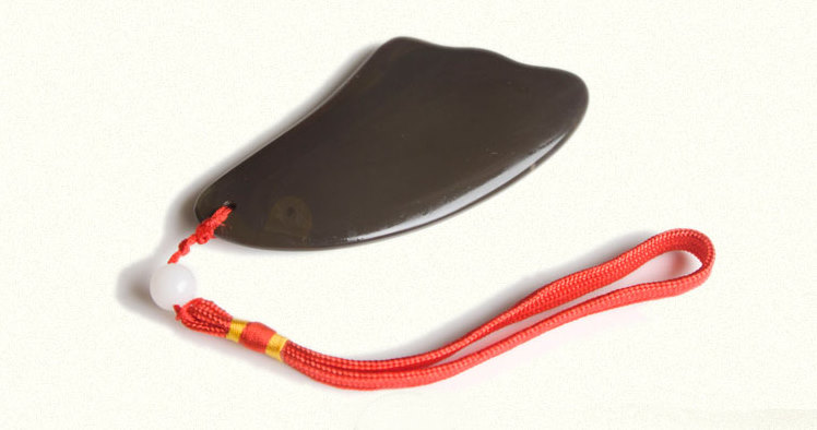 Bian Stone Dolphin Wavy Shape Scraping Board