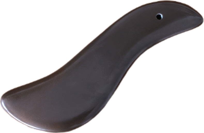 S Shape Bian Stone Facial Scraper