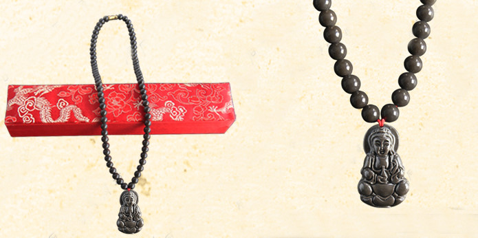 bianstone goddess guangyin necklace pendant 