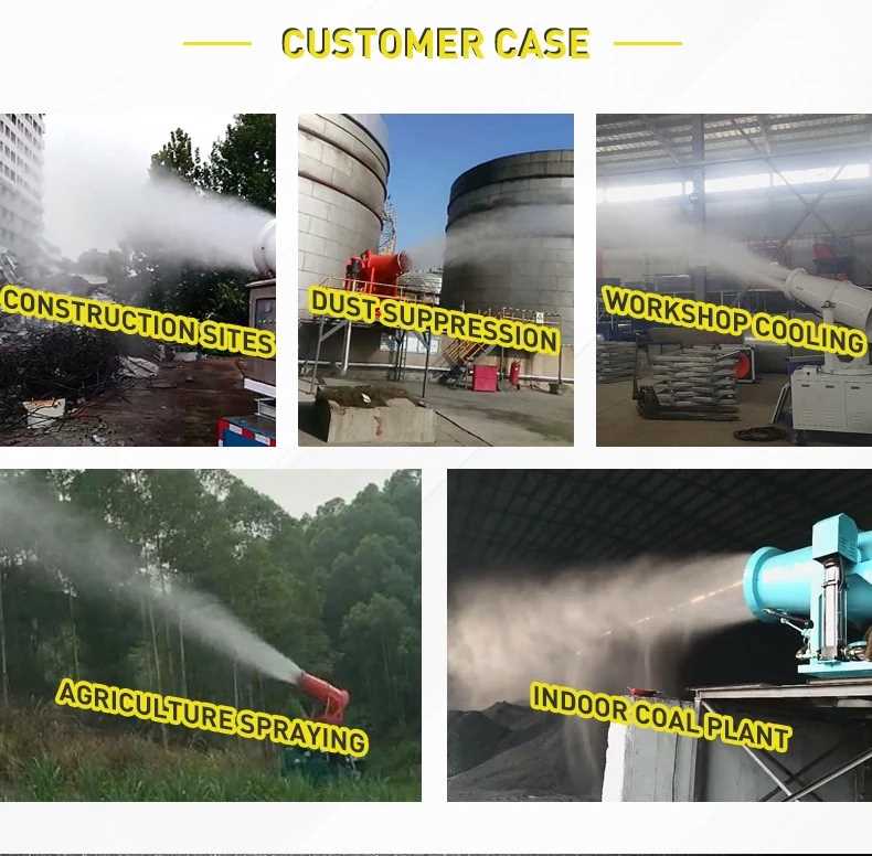 Main Application of Cannon Sprayer