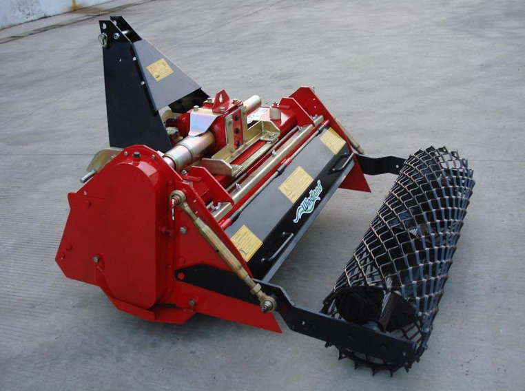 MZ Rotary Tiller with Stone Burier
