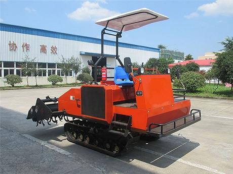 Self-Propelled Crawler Type Rotary Tiller 