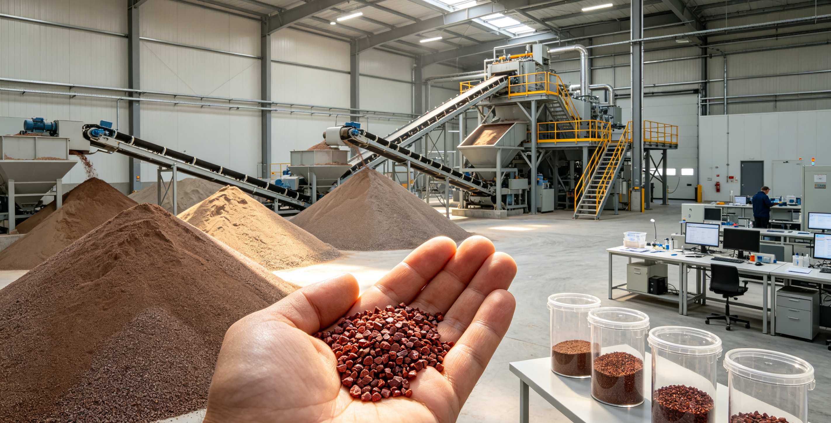 Garnet for Mining Operation Project