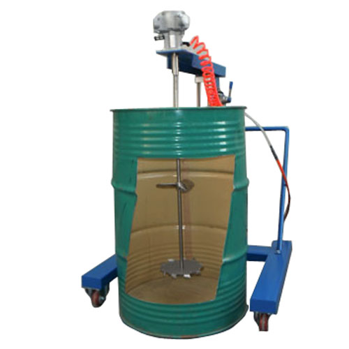 200L Mobile Pneumatic Drum Mixer