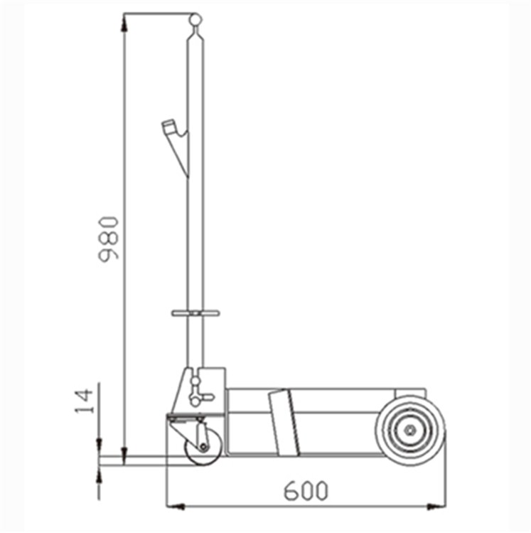 Drum Caddy wtih Bung Wrench Handle DC500 drawing