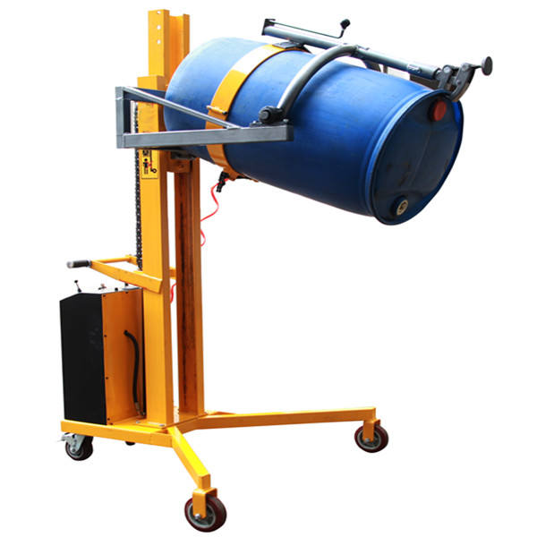 Electric Hydraulic Lifting and Lowering V-Shaped Drum Lift DTF300