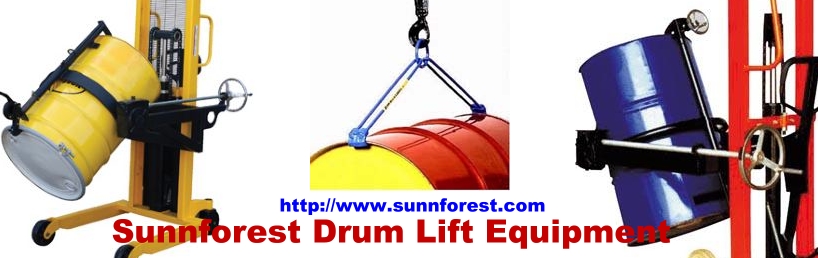 Drum Lift Equipment Banner
