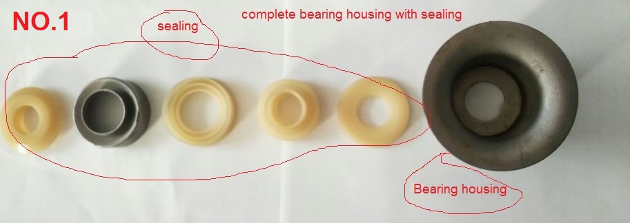 TK Pressed Bearing Housings for Idler Conveyor Roller